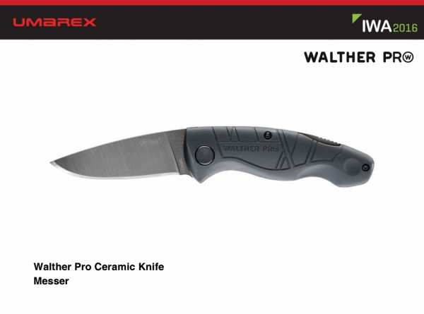 Walther Pro Ceramic Knife